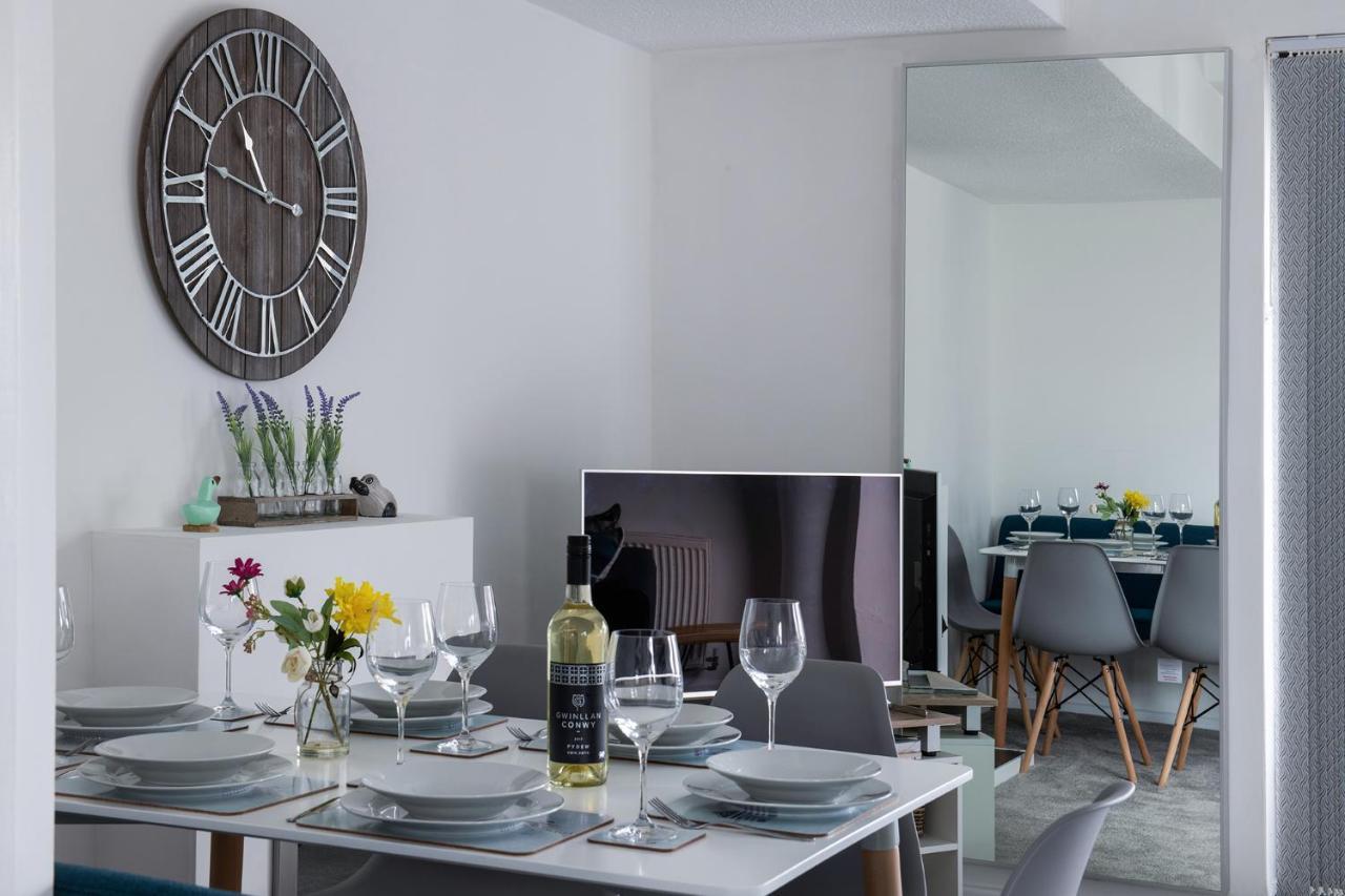 Rivage - Modern Maisonette Deganwy Exterior foto